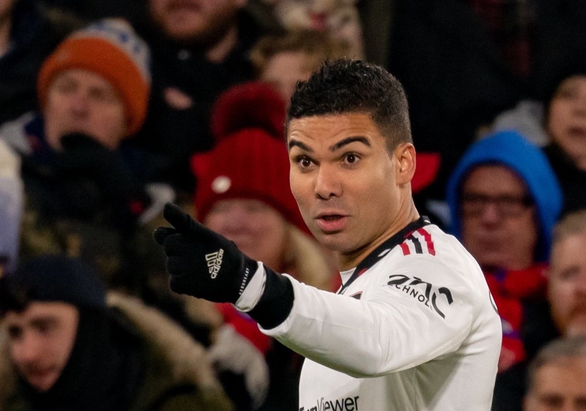 Khoang trong Casemiro o dai chien Arsenal - MU hinh anh