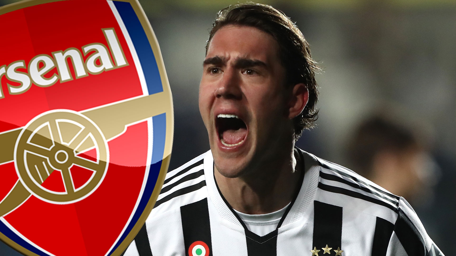 CDV Arsenal che nhao Vlahovic sau khi Juventus bi tru diem hinh anh