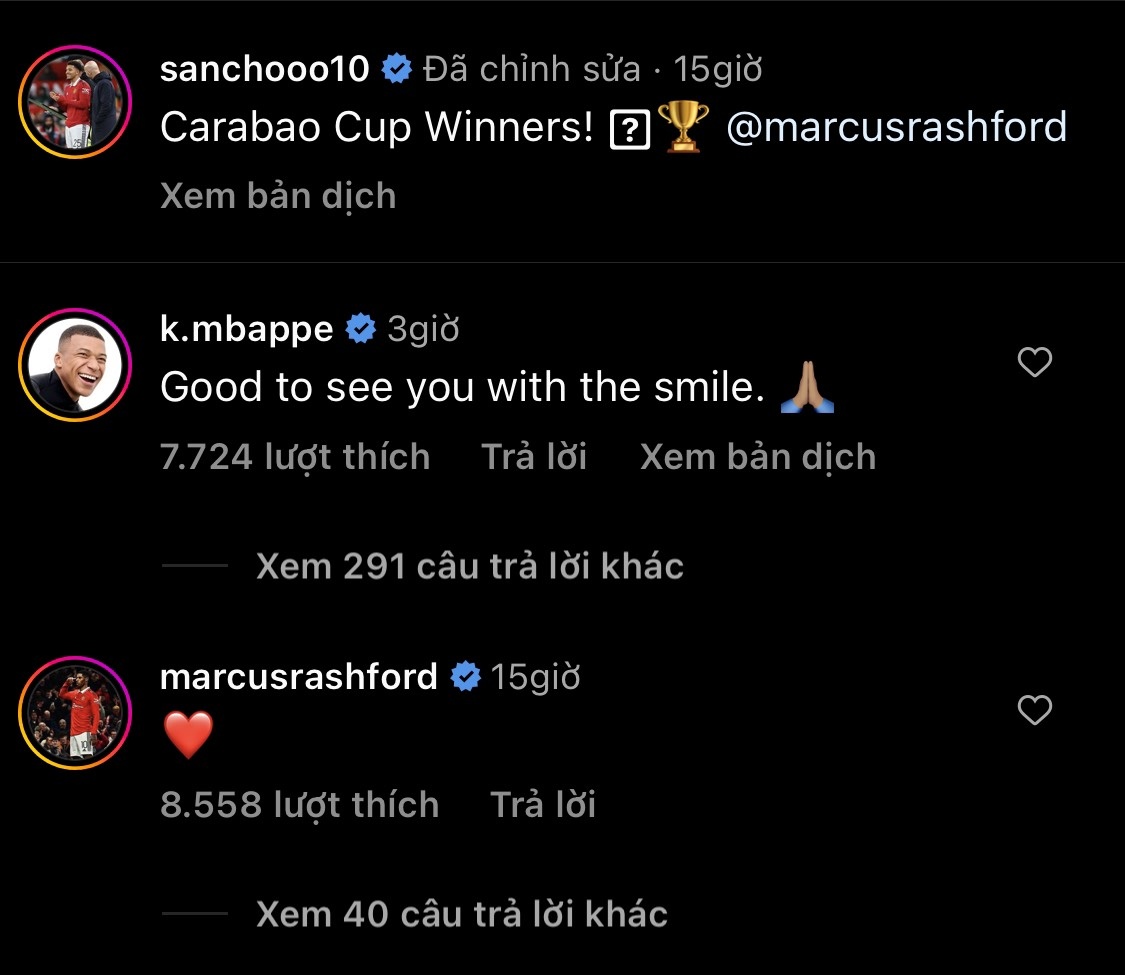 Mbappe chuc mung MU anh 1