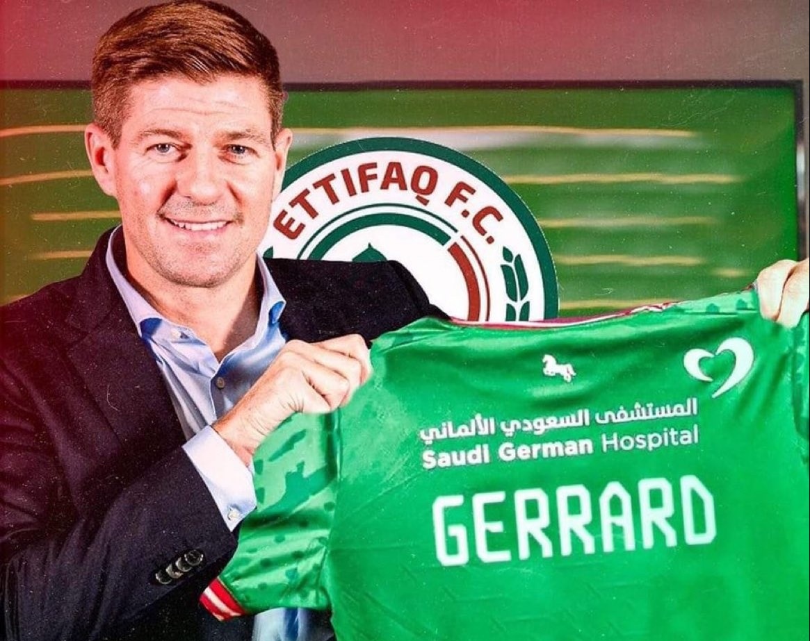 Steven Gerrard tai xuat o Saudi Arabia hinh anh