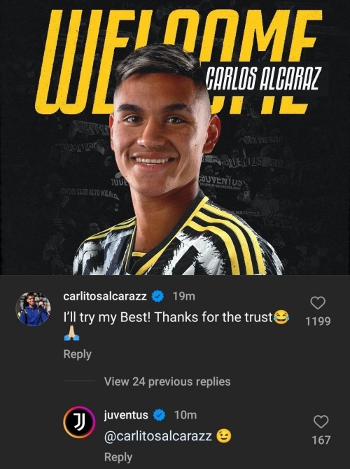 Tay vot Carlos Alcaraz anh 1