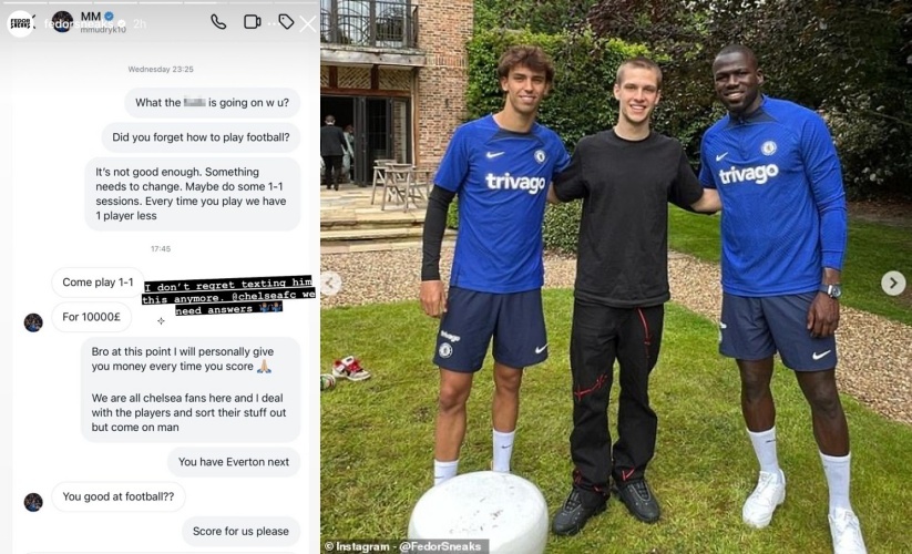 Mudryk thach dau fan Chelsea anh 1