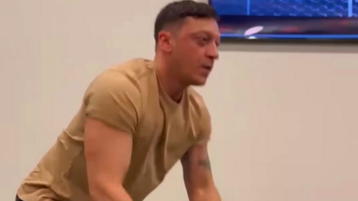 Hinh anh gay sot cua Ozil hinh anh