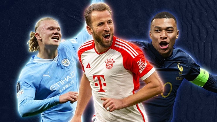 Cuoc dua giua Kane, Mbappe va Haaland kho luong hinh anh