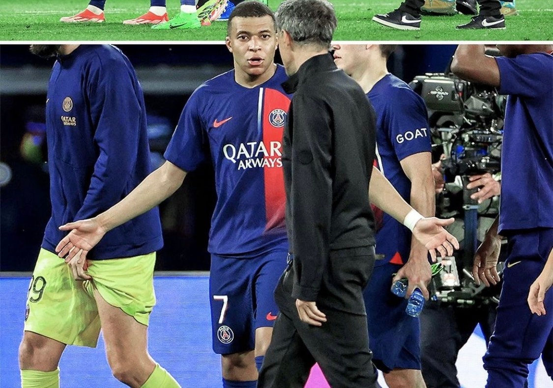 Mbappe to thai do voi HLV Enrique hinh anh