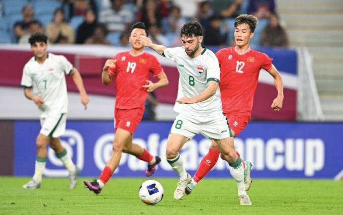 Highlights U23 Iraq 1-0 U23 Viet Nam hinh anh