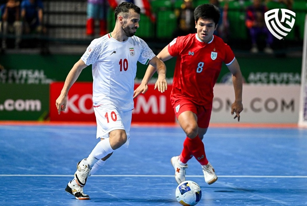 Tuyen futsal Thai Lan thua Iran o chung ket cup chau A hinh anh
