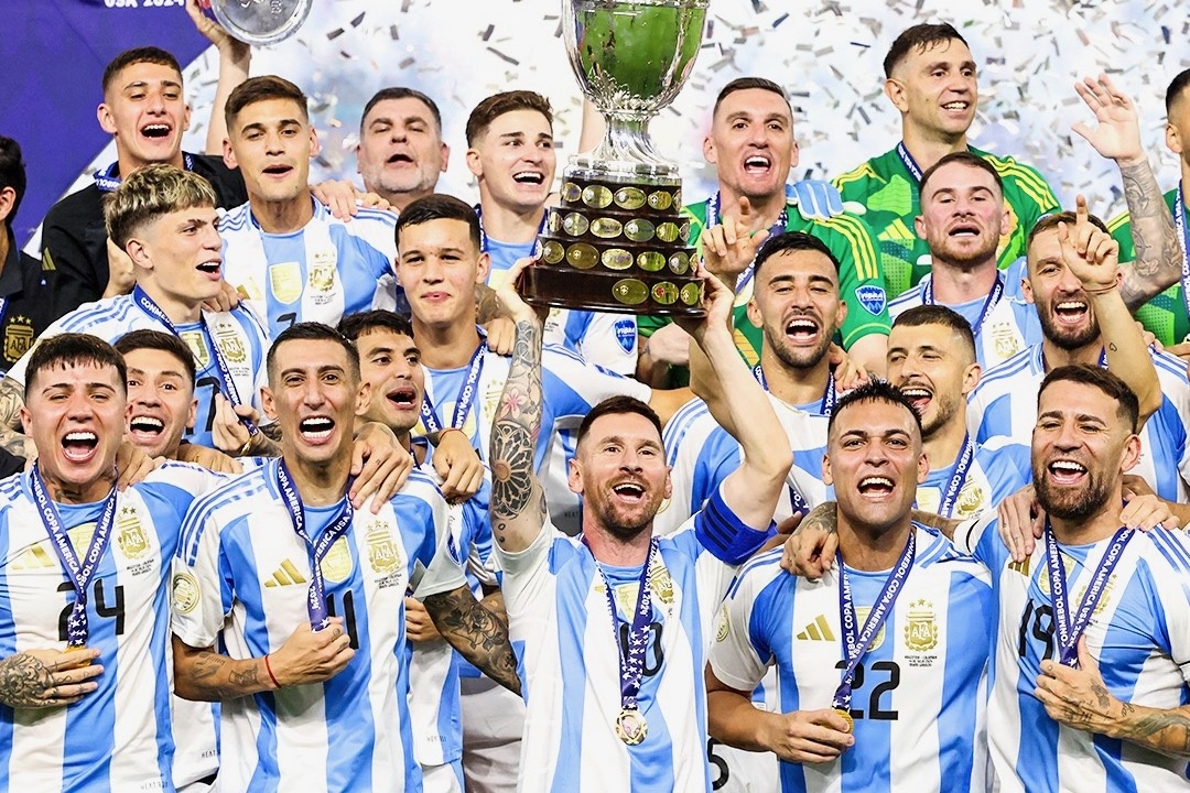 Vo dich Copa America, Argentina di vao lich su hinh anh