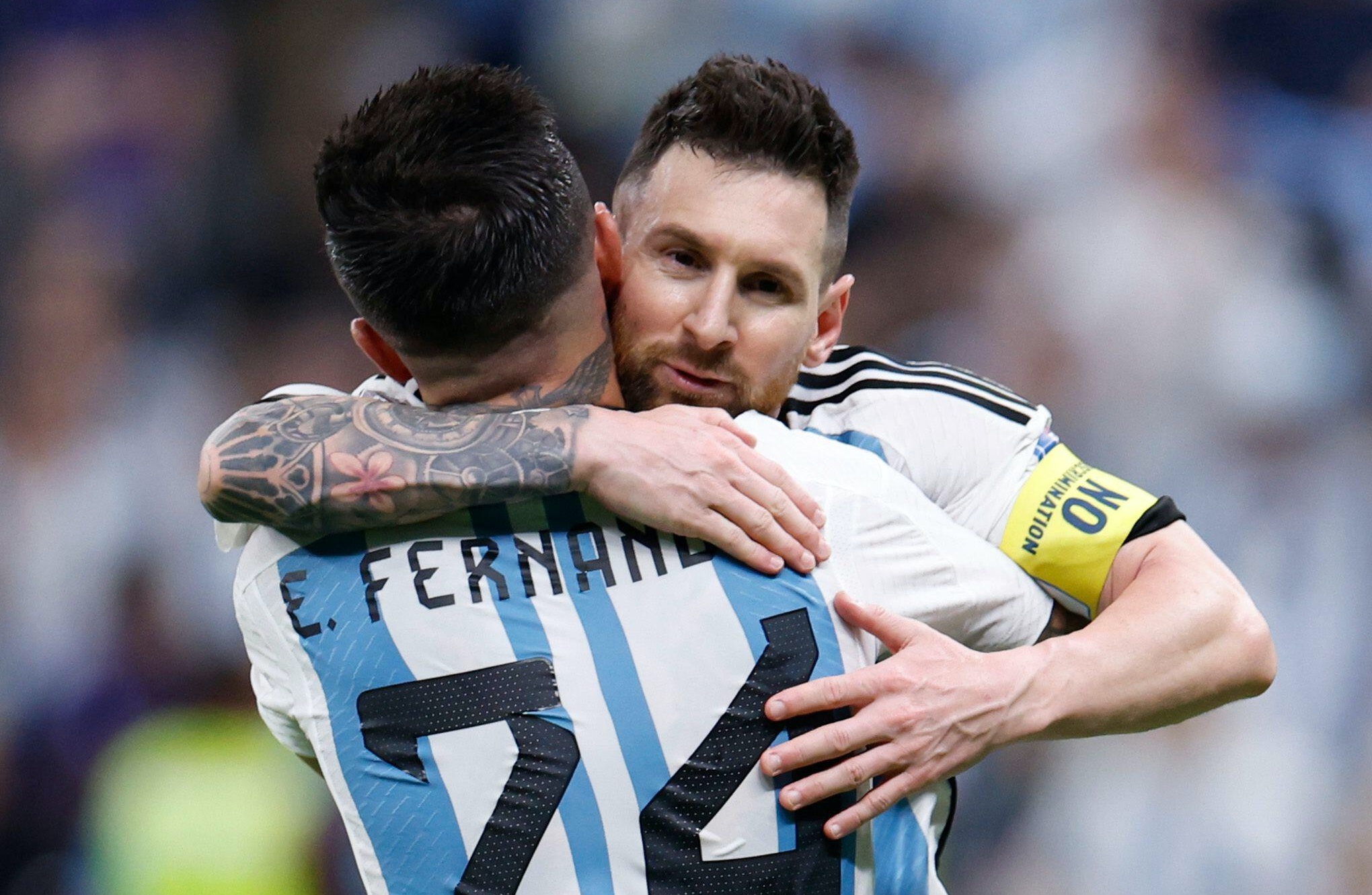 Messi khong dinh liu toi hanh vi sai trai cua Enzo Fernandez hinh anh