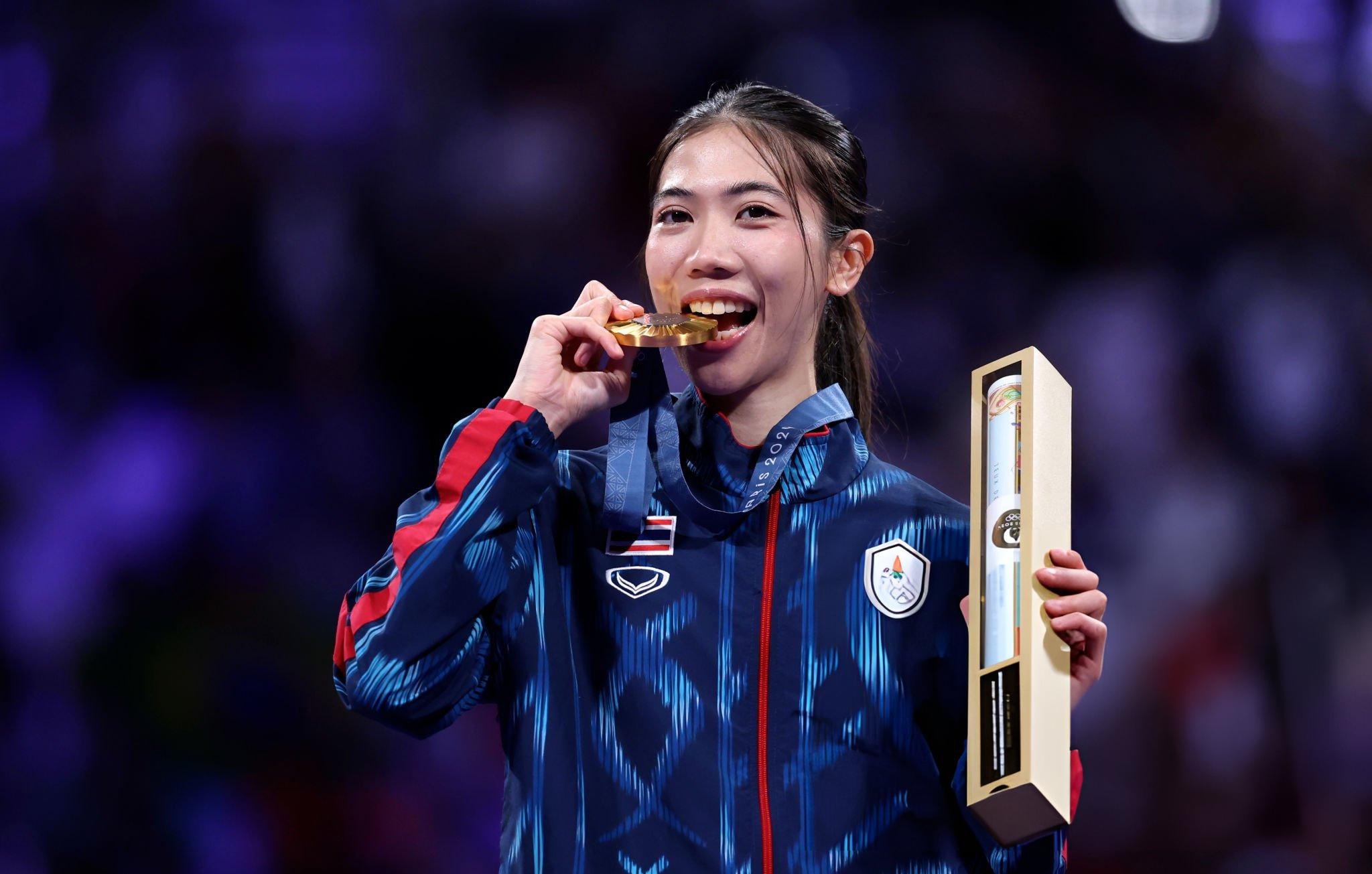 Thai Lan gianh HCV dau tien tai Olympic 2024 hinh anh