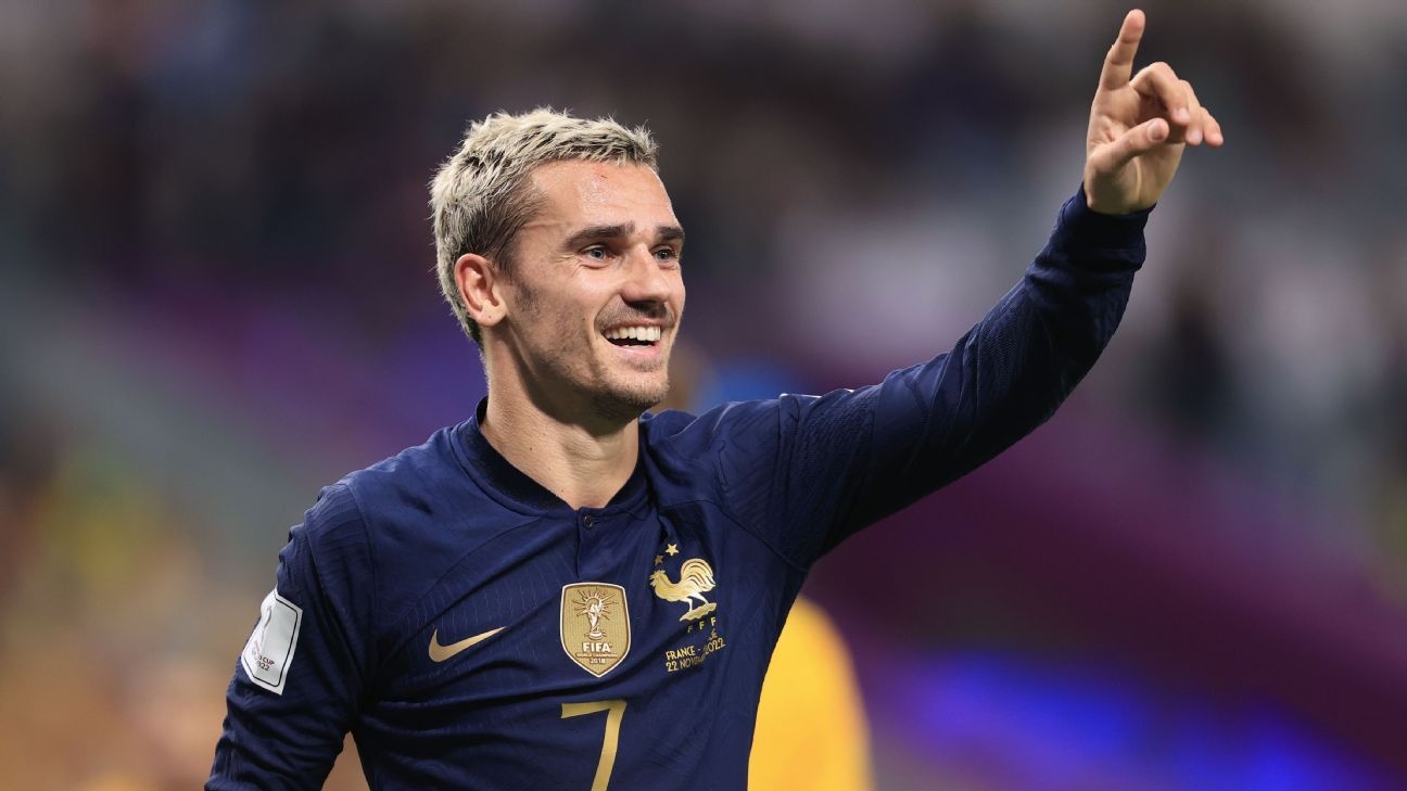 Antoine Griezmann chia tay tuyen Phap hinh anh