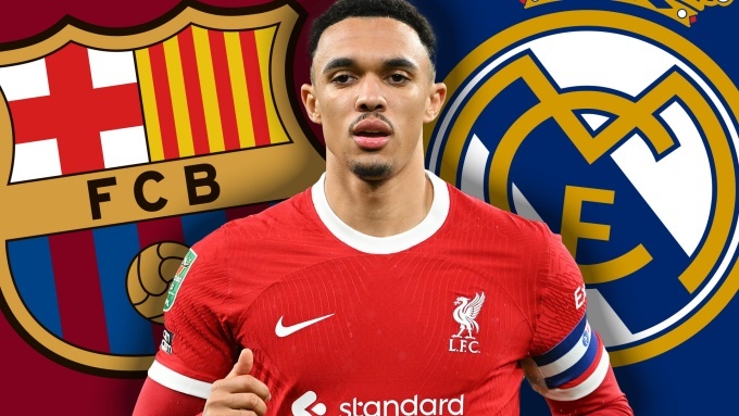 Vien canh Alexander-Arnold khoac ao Real Madrid hinh anh