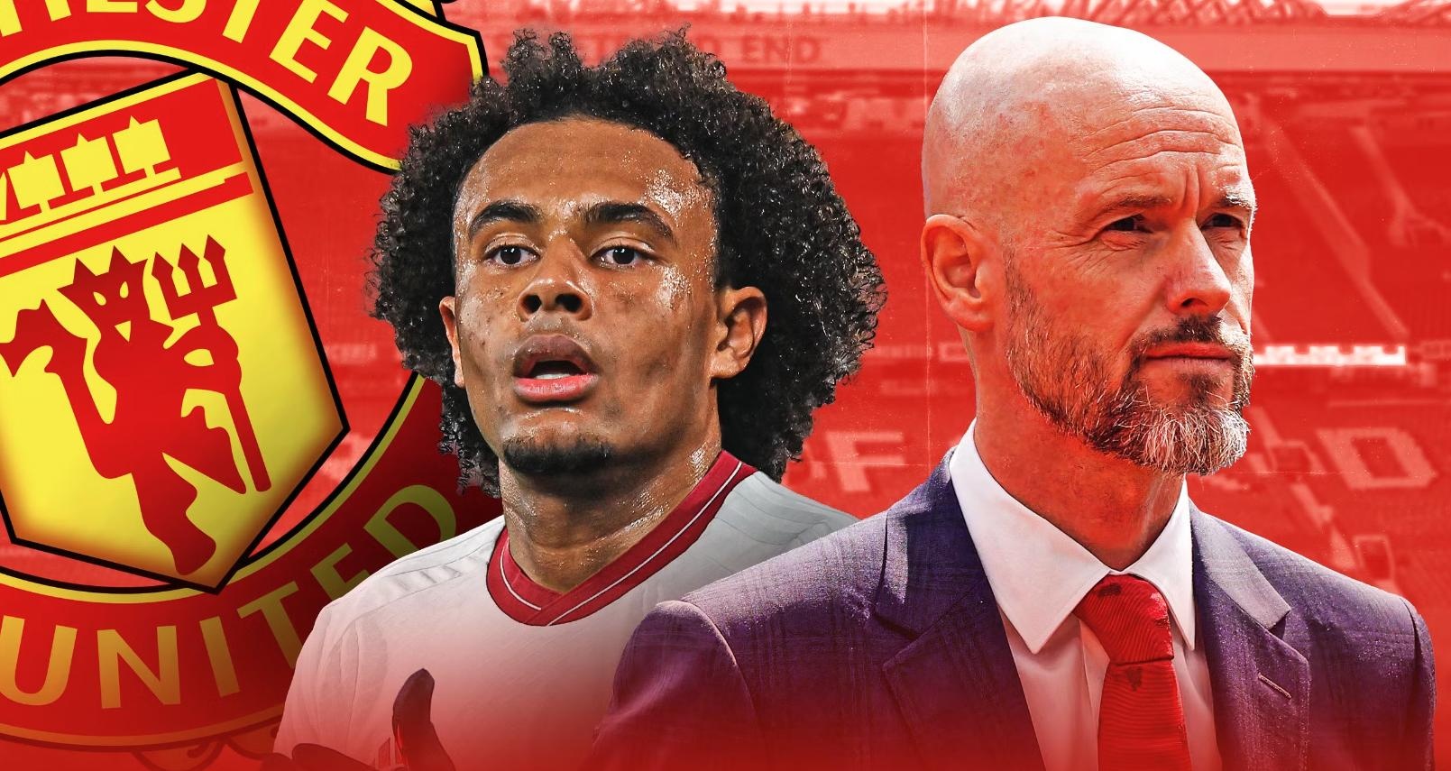 Ten Hag bi ep chieu mo Zirkzee hinh anh