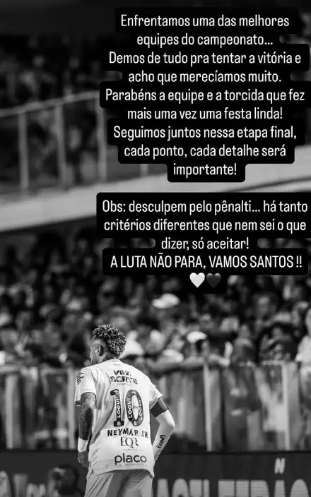 Neymar xin loi anh 1