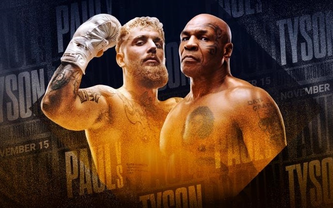 Jake Paul va Mike Tyson bi cam thi dau tam thoi hinh anh