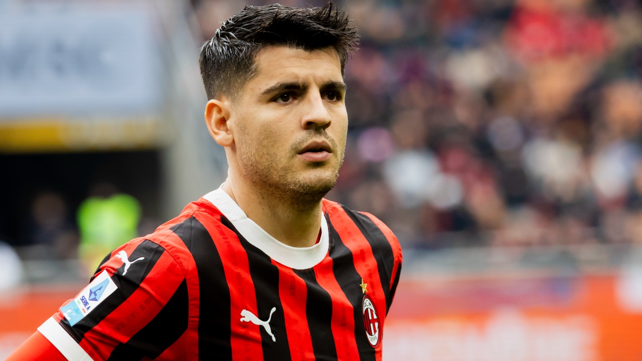 Morata roi Milan hinh anh