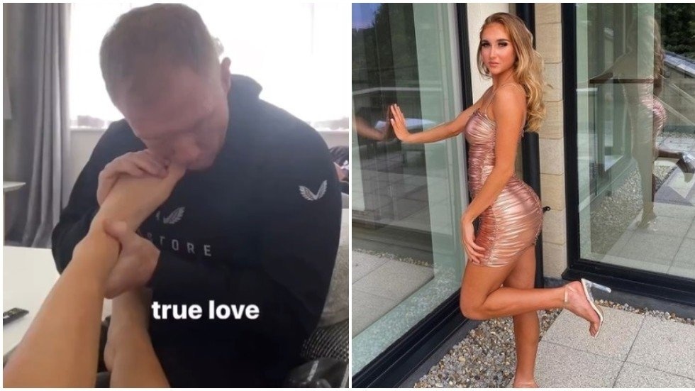 Scholes bi nhac lai vu can mong chan con gai gay tranh cai hinh anh