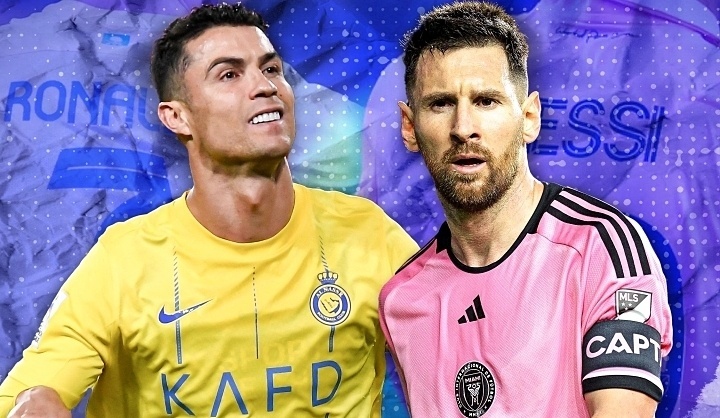 Ronaldo ap dao Messi trong mat dong nghiep hinh anh