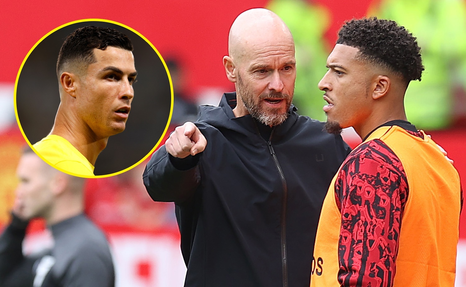 Ten Hag che Ronaldo, Sancho hinh anh