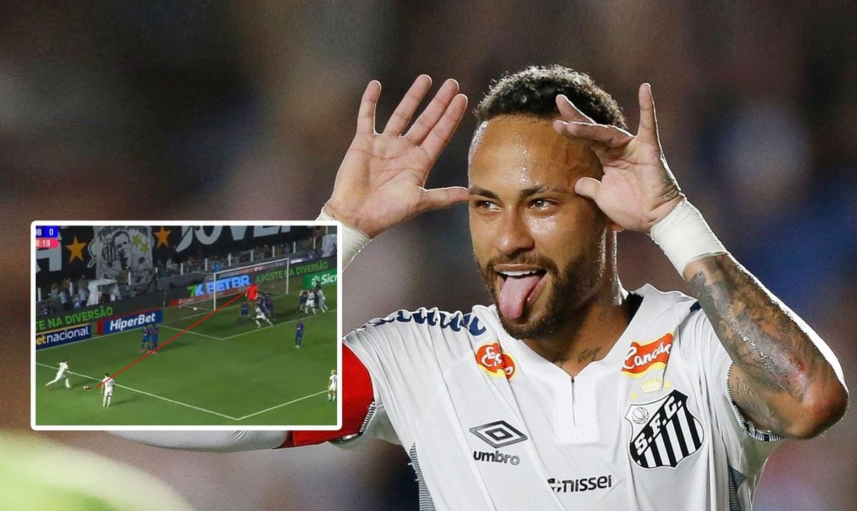 Neymar ghi sieu pham da phat o goc hep hinh anh