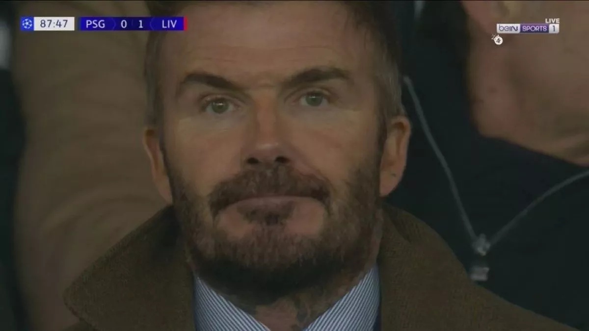 Bieu cam cua Beckham gay chu y khi PSG thua Liverpool hinh anh