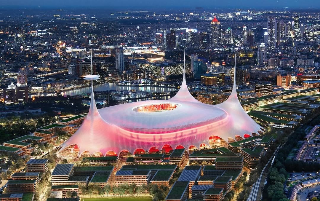 San Old Trafford moi cua MU dep nhu mo hinh anh