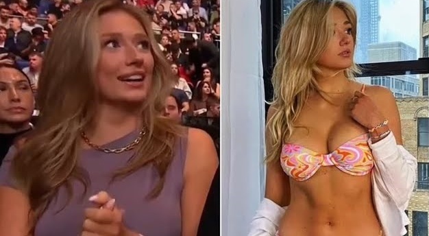 Co gai gay sot tai su kien UFC London hinh anh