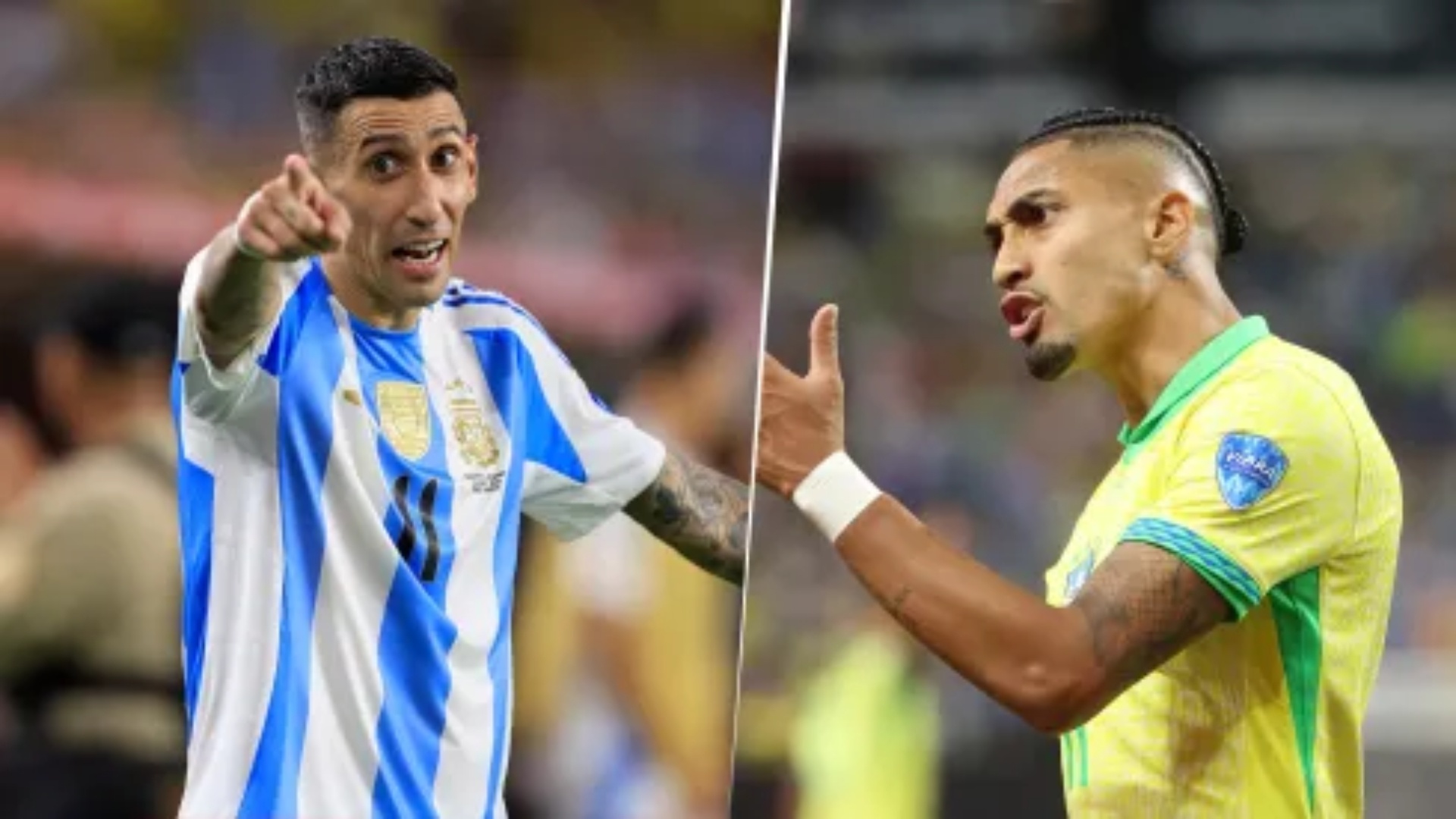 Di Maria dap tra Raphinha sau tuyen bo 'vui dap Argentina' hinh anh