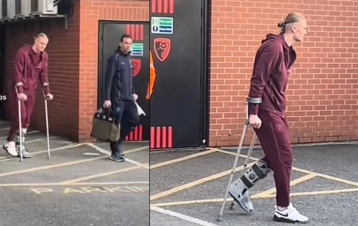 Haaland phai chong nang hinh anh