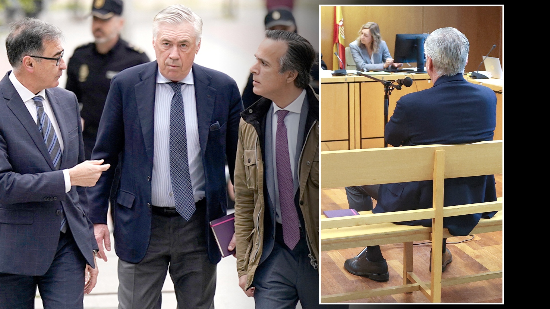 Hinh anh HLV Ancelotti hau toa hinh anh