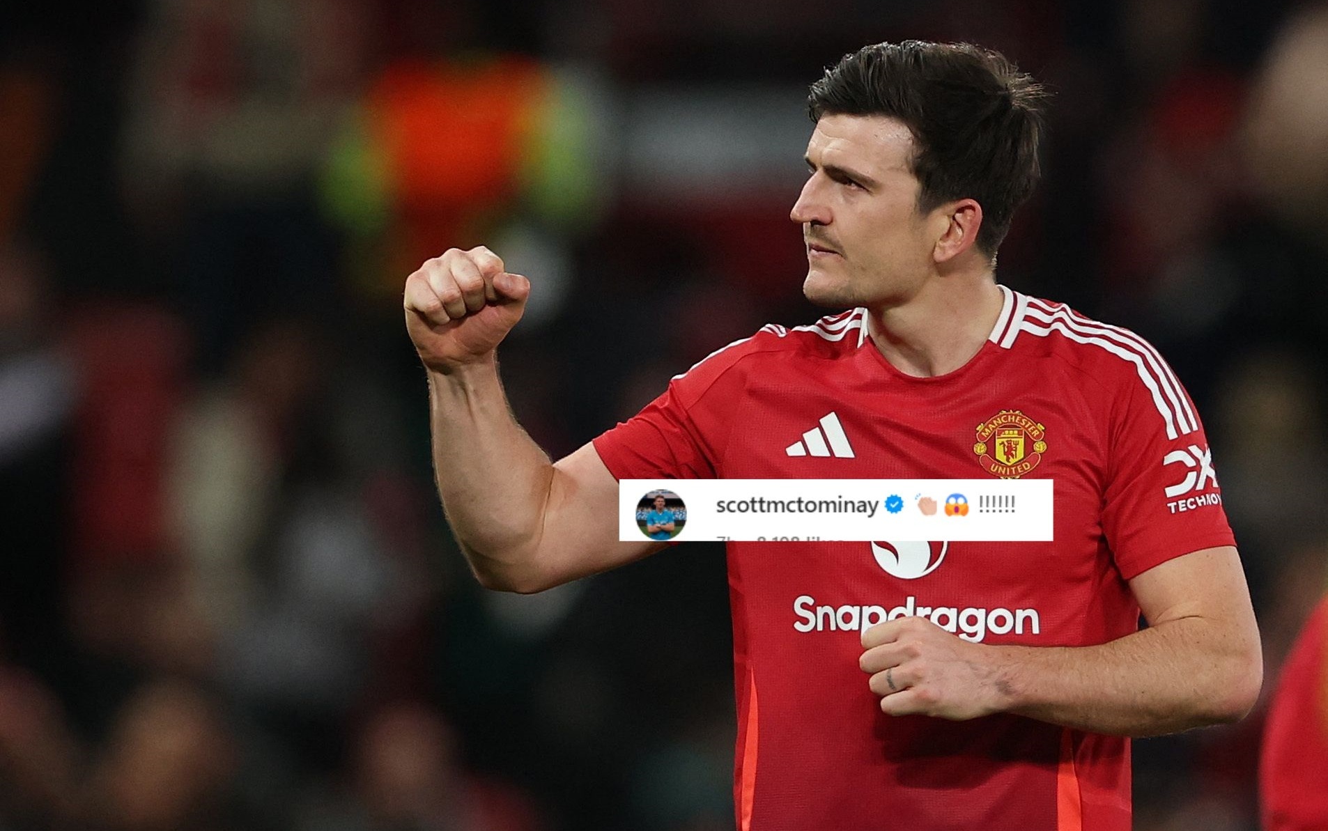 McTominay sung sot voi Maguire hinh anh