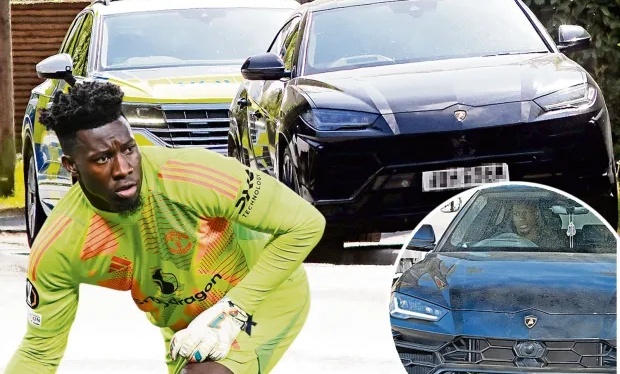 Sieu xe cua Onana bi canh sat tam giu hinh anh