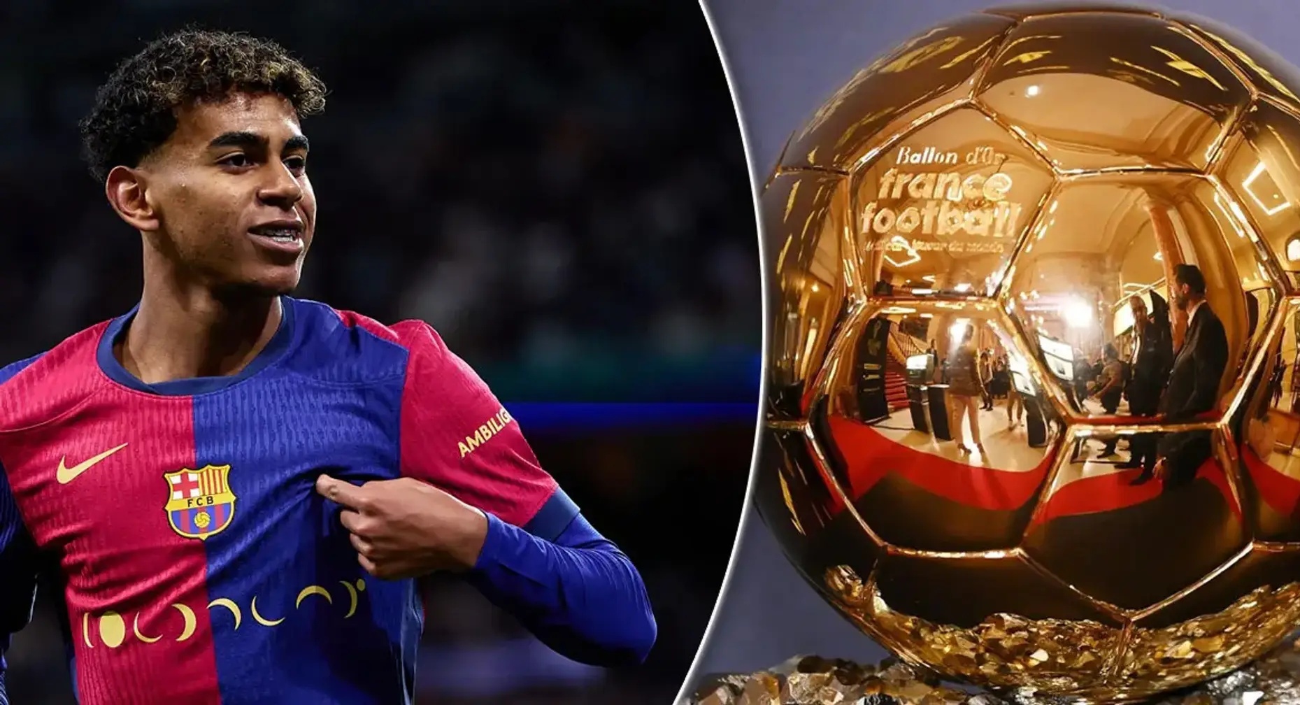 Yamal duoc goi ten cho Qua bong vang hinh anh