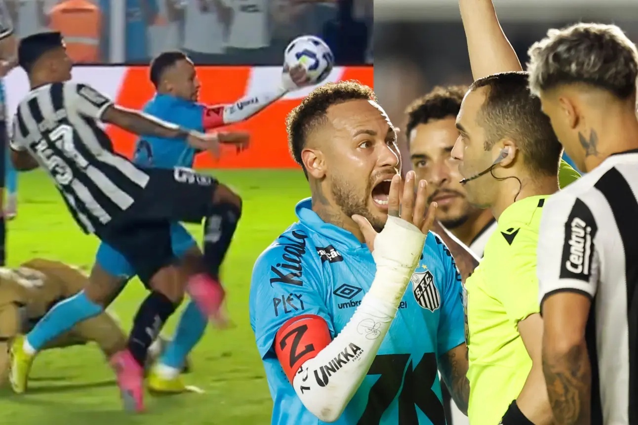 Neymar xin loi hinh anh