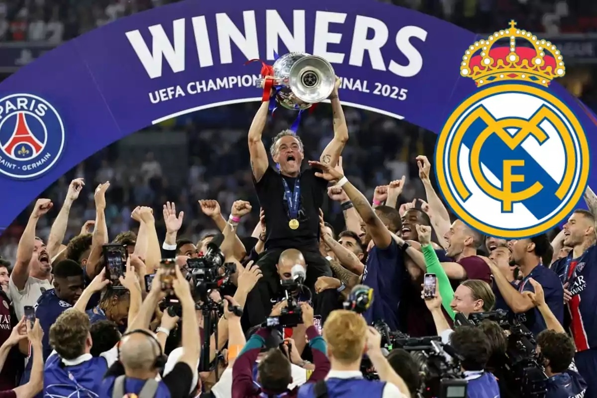 Real Madrid chuc mung PSG hinh anh