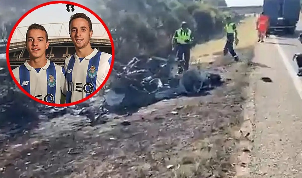 Hien truong tan hoang vu tai nan cuop di sinh mang Diogo Jota hinh anh