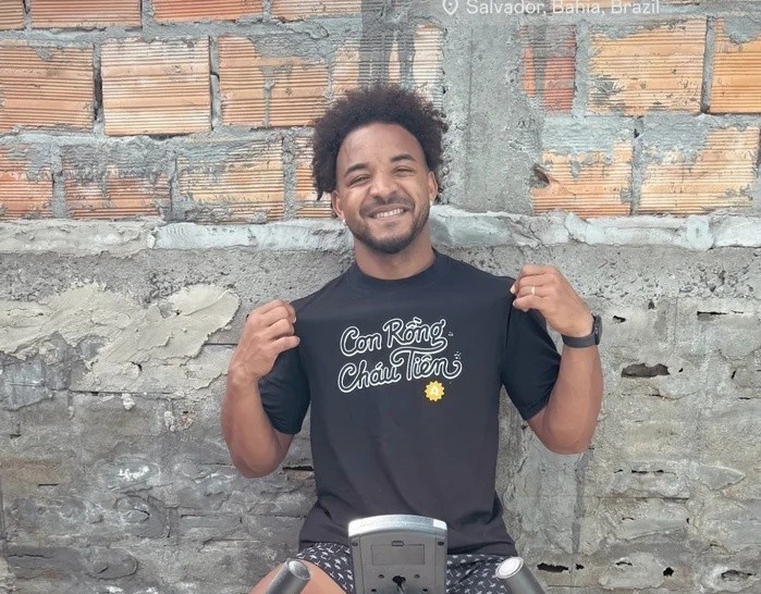 Dong thai cua Xuan Son khi ve Brazil hinh anh