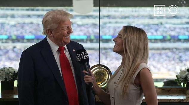 Chelsea vo dich, nhung ong Trump giu chiec cup Club World Cup hinh anh