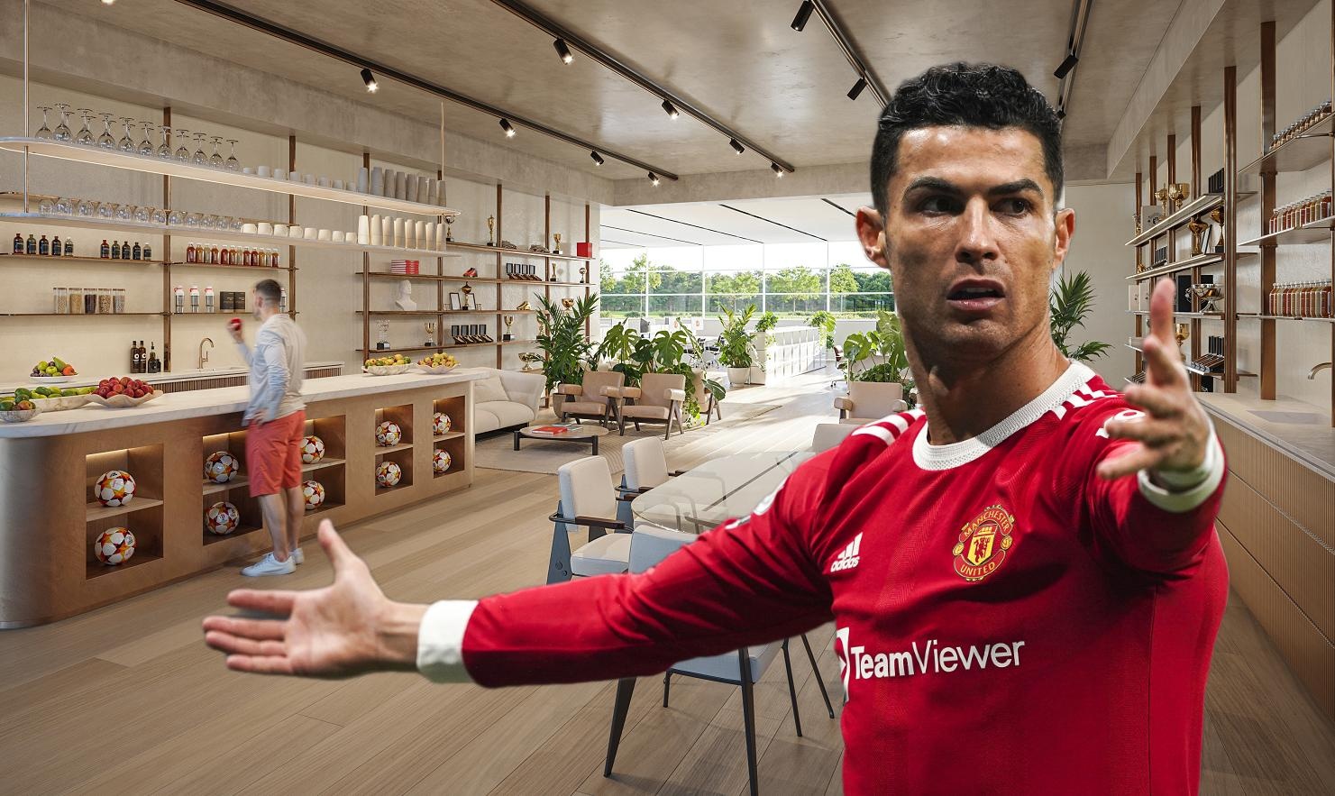Carrington 'lot xac' sau loi che cua Ronaldo hinh anh