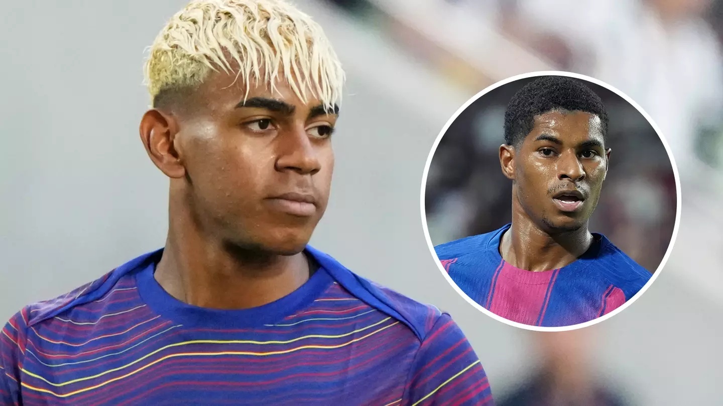 Yamal 'bat chuoc' Rashford hinh anh