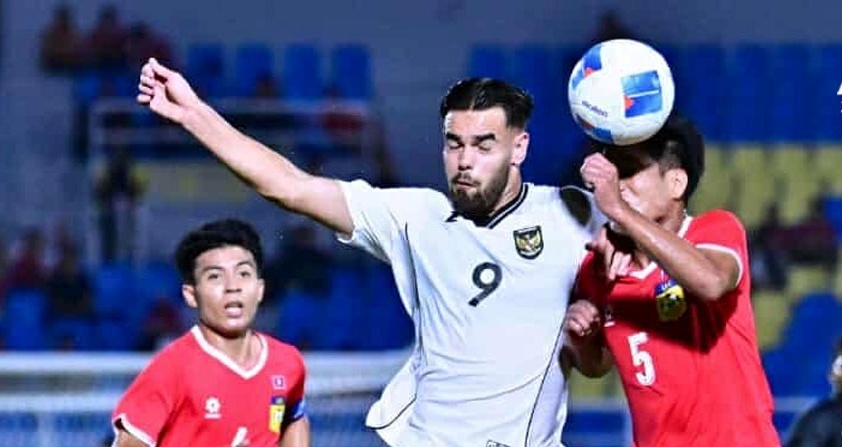 Indonesia bi Lao cam hoa o vong loai U23 chau A hinh anh