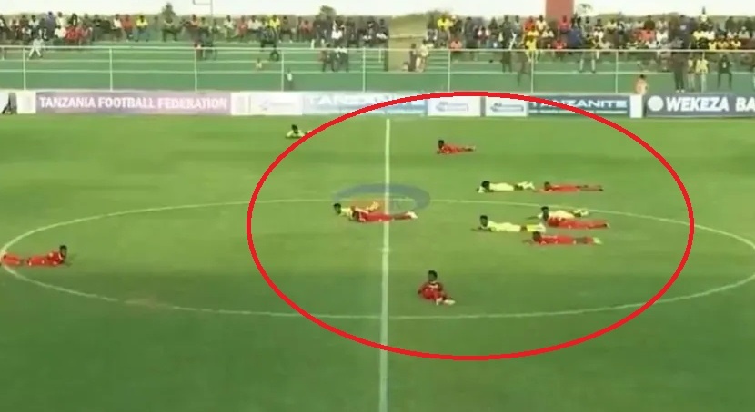 Bay ong tan cong khien ca san bong hoang loan hinh anh