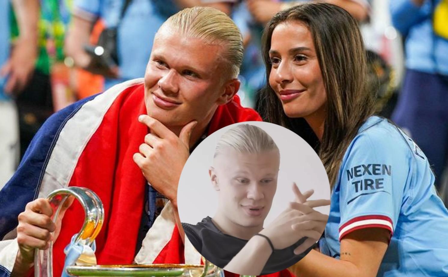 Haaland chet lang voi cau noi cua ban gai hinh anh