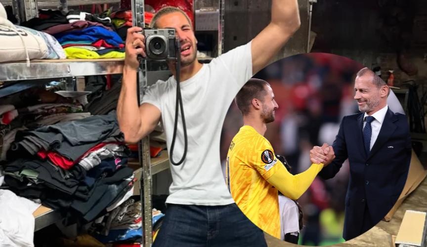 Cau thu Tottenham giai nghe sau khi thang MU o chung ket Europa League hinh anh