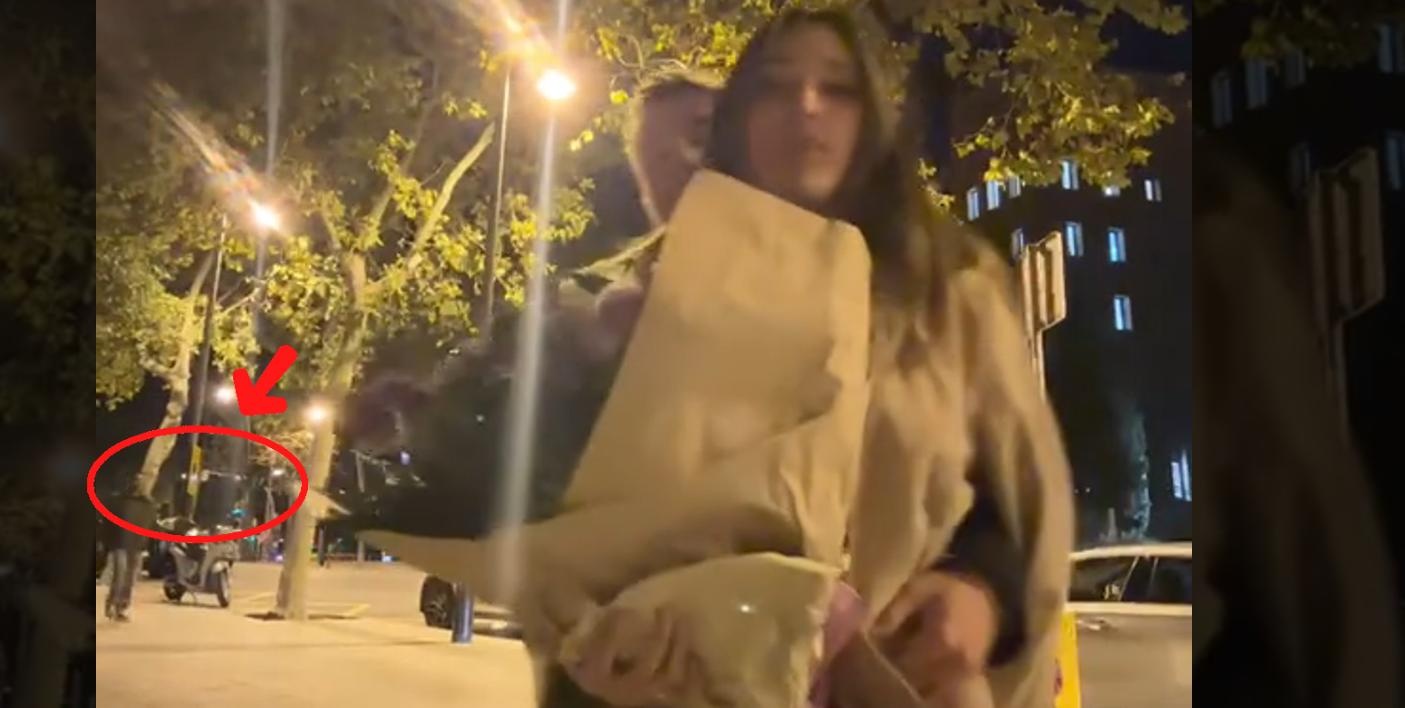 Khoanh khac Messi luot qua cap doi dang hen ho gay sot hinh anh