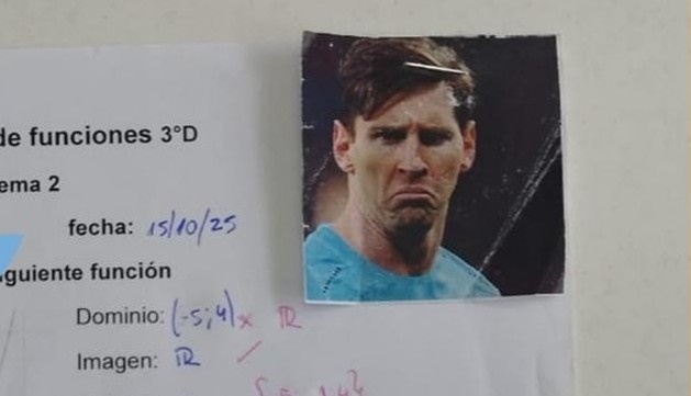 Giao vien dung bieu cam cua Messi de danh gia hoc sinh hinh anh