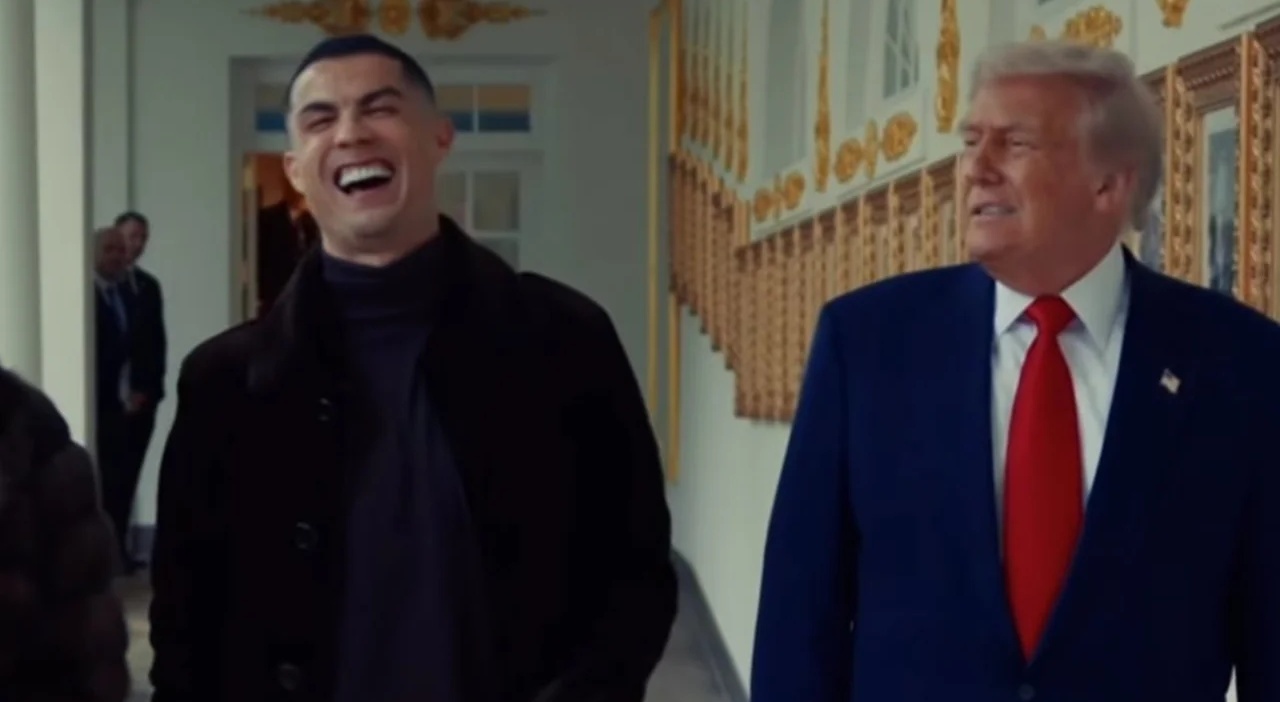 Ong Trump khien Ronaldo cuoi nghieng nga hinh anh