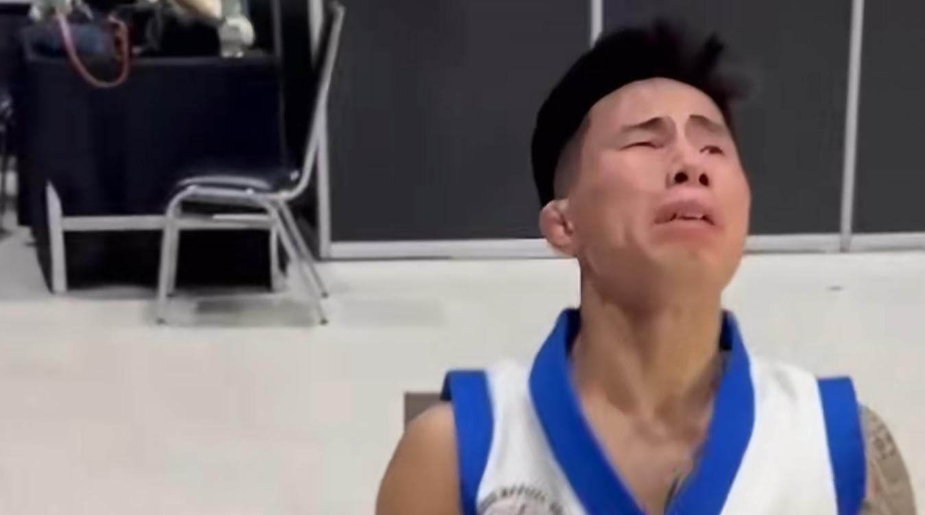 Vo si Viet Nam khoc tuc tuoi khi thua VDV Thai Lan hinh anh