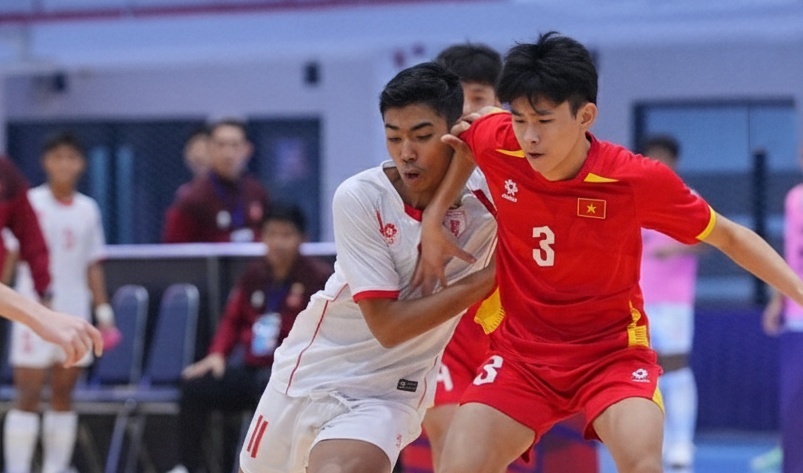 Futsal Viet Nam thua ca 2 tran tranh hang o giai Dong Nam A hinh anh