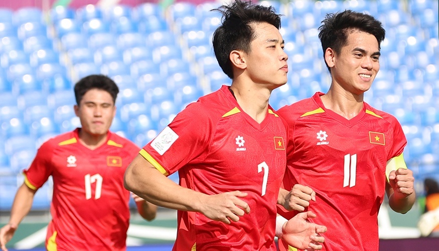 2 ban thang cua U23 Viet Nam truoc Jordan hinh anh